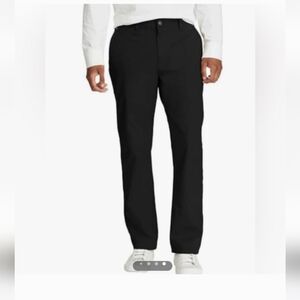 Eddie Bauer Men’s Durable Two-Way Stretch Canvas Utility Pant Camp, blac…